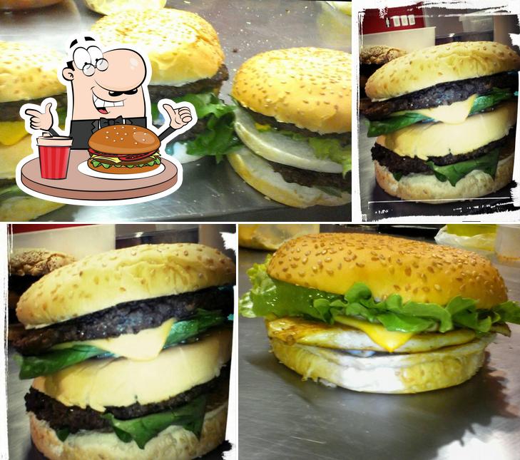Experimente um hambúrguer no Pete's Burgers