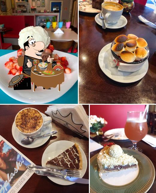 Comida em O Doce Segredo de Charlotte Café