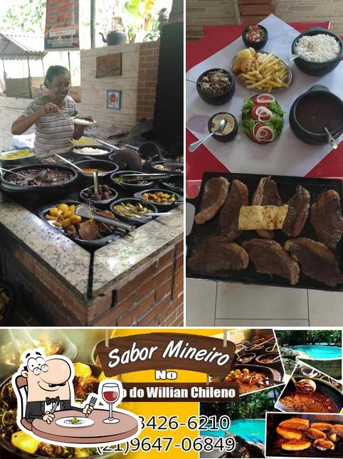 Comida em Sabor Mineiro Sitio do Willian Chileno