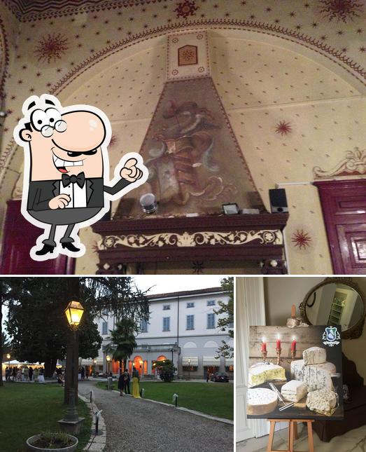 Dai un’occhiata alla immagine che mostra la esterno e cibo di Ristorante Villa Garden