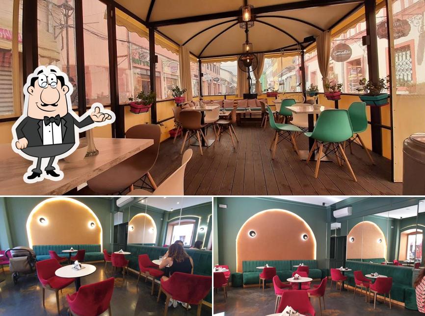 L'intérieur de Gelateria Bell Italia