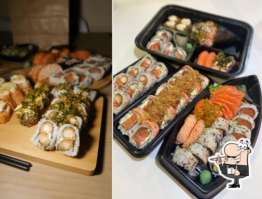 No AUDAZ SUSHI, você pode conseguir sushi