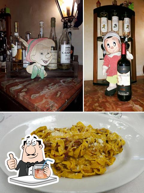 Questa è la foto che raffigura la bevanda e cibo di Hotel e Ristorante Il Pinocchio