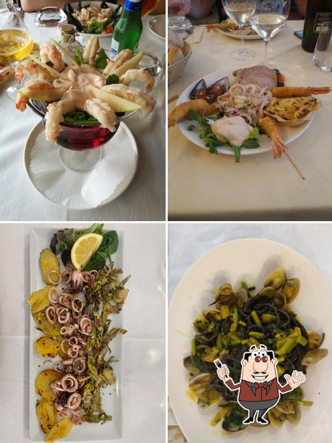 Cibo al Ristorante Elite Rapallo