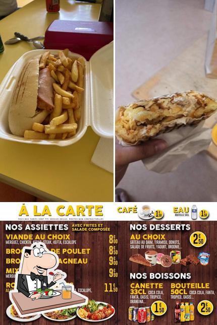 Nourriture à Mc Tacos laon