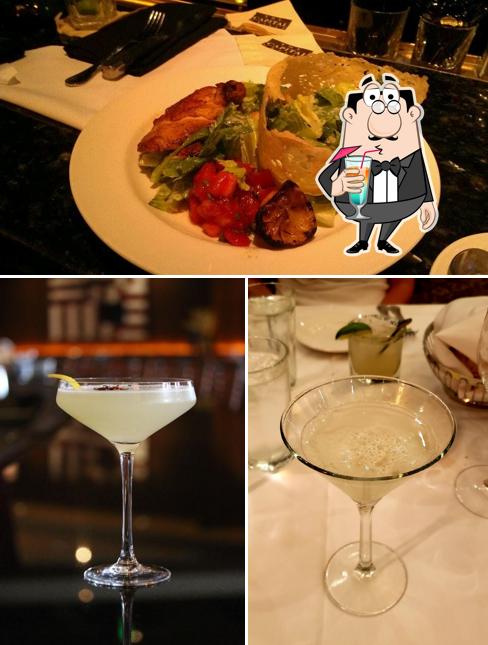 Estas son las imágenes que hay de bebida y comida en The Capital Grille
