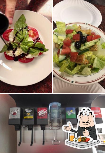 Las fotos de comida y bebida en Frankie's Pizza