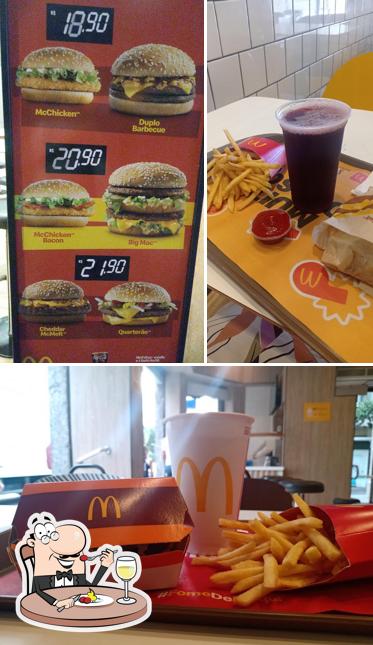 Comida em McDonald's