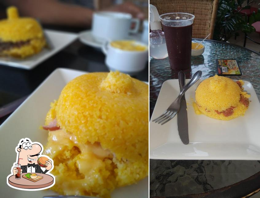 Consiga um hambúrguer no Delicatessen Pão Gostoso