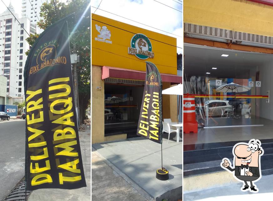 O exterior do Emporium Peixe Amazônico