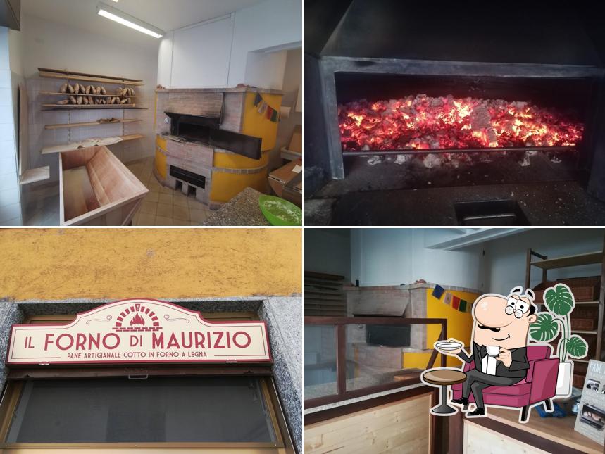 Gli interni di Forno Di Maurizio