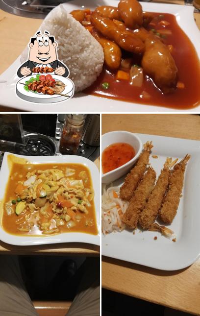 Comida en Mix Dan Sushi bar & Asia restaurant