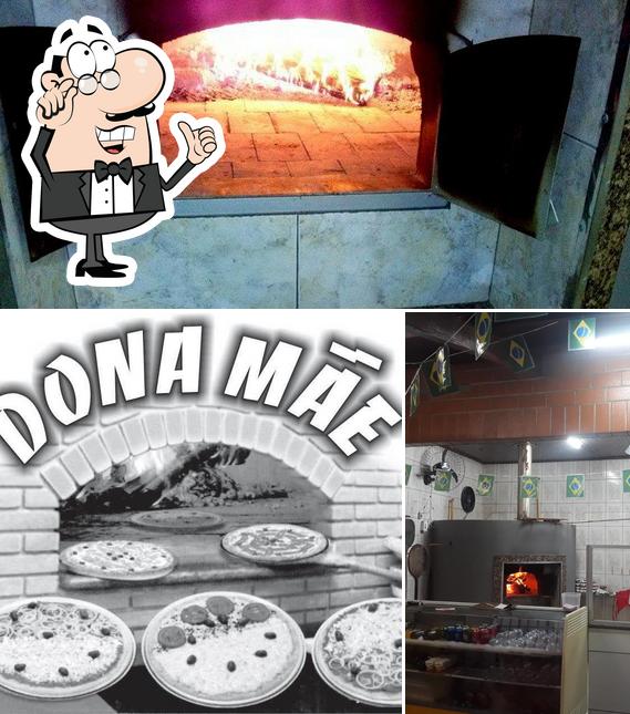 Интерьер "Pizzaria Dona Mãe"