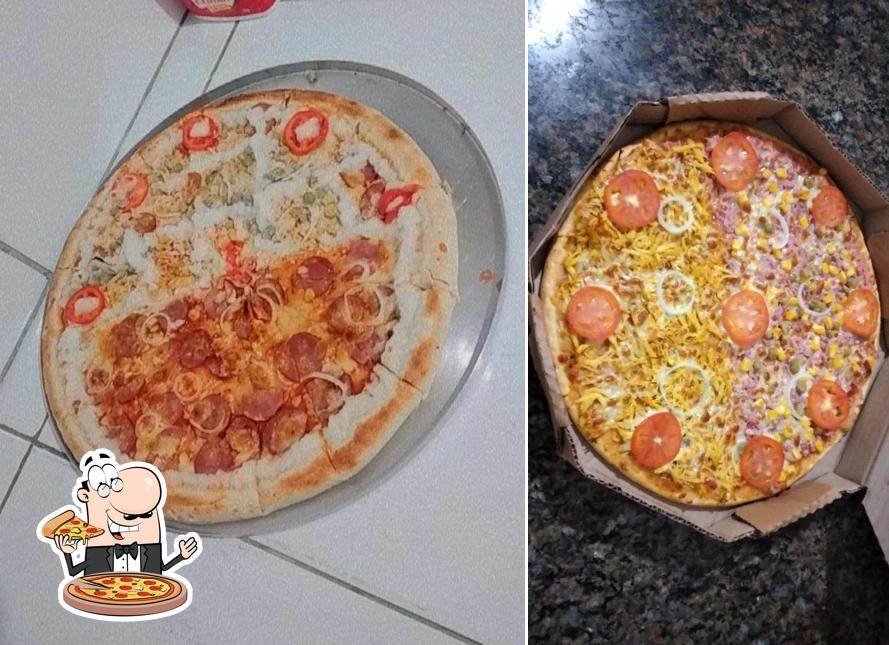 Peça pizza no Ws pizzaria