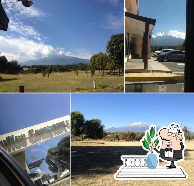 The Italian Coffee Company cafe, San Matías Tlalancaleca, Autopista