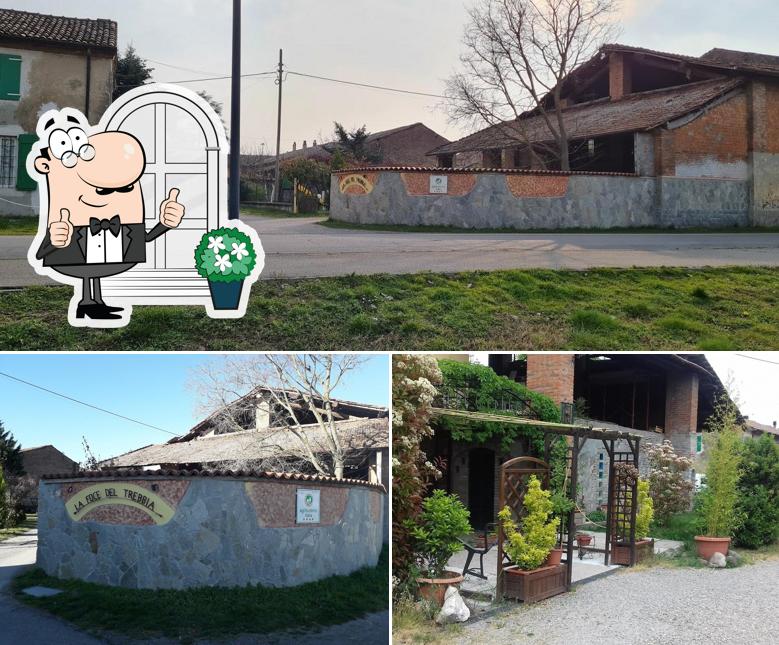 Guarda gli esterni di Agriturismo la foce del trebbia aperto su prenotazione