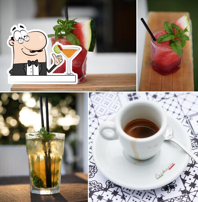 Prenditi un drink dal menu