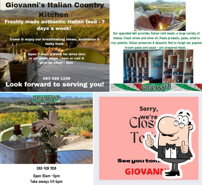 Mire esta foto de Giovanni's Italian Country Kitchen
