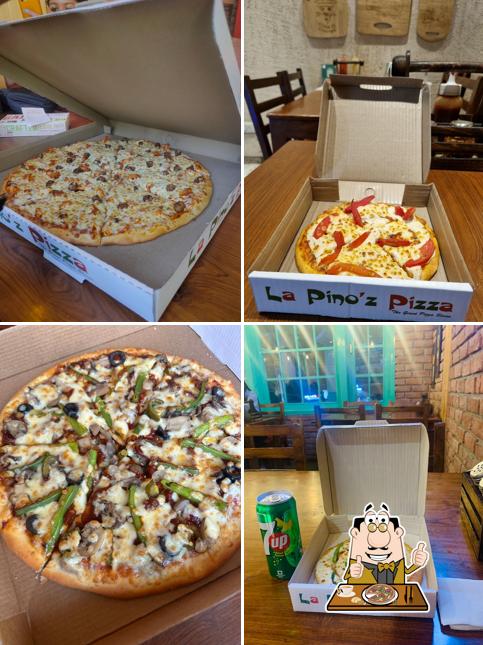 Try out pizza at LA PINO'Z PIZZA MANALI