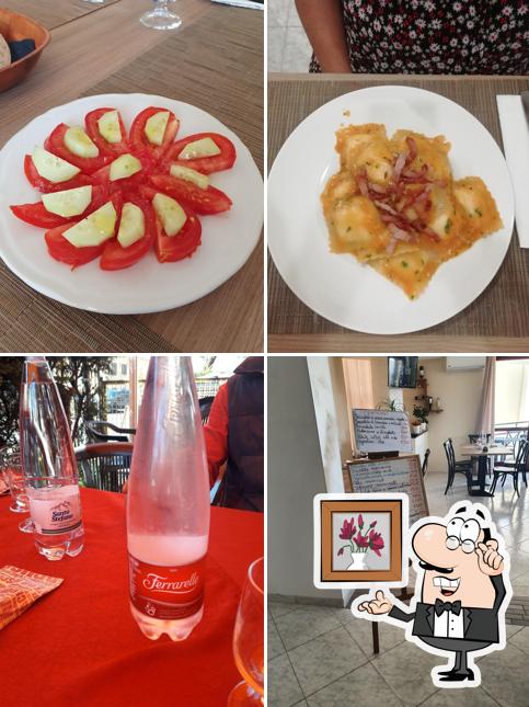 Dai un’occhiata alla foto che presenta la interni e cibo di Ristorante Pizzeria Il Girasole