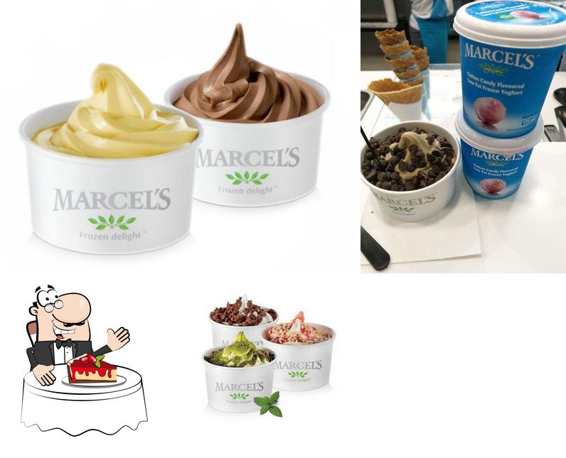 Marcel's Frozen Yoghurt nachtisch, Kapstadt, Kenilworth Centre