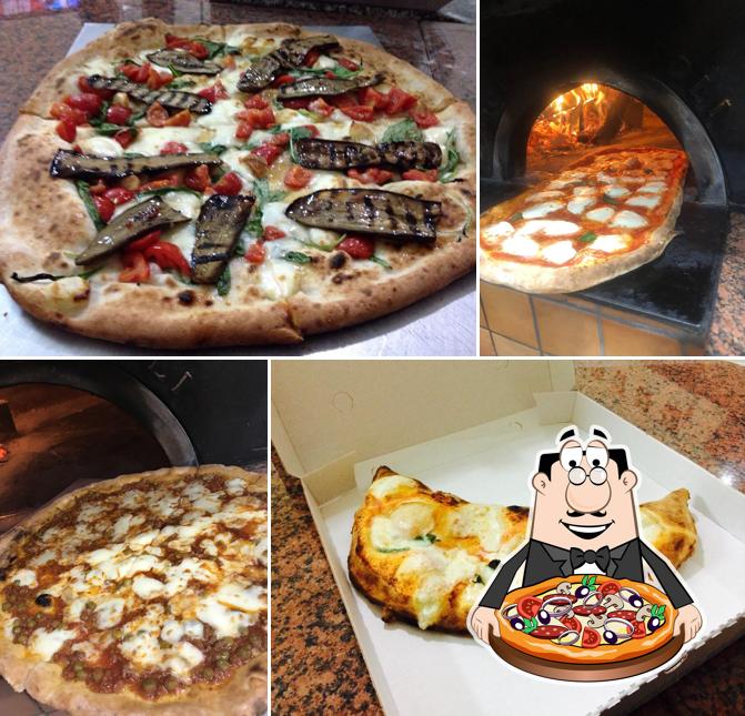 Try out pizza at Luna Rossa Pizzeria