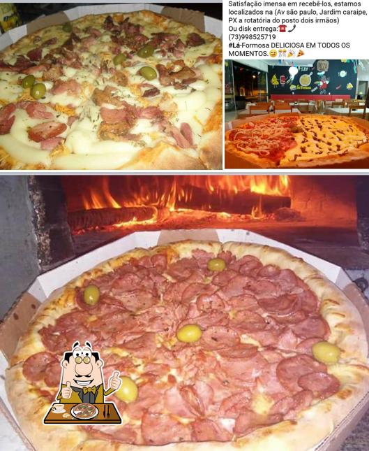 Experimente pizza no Pizzaria lá formosa