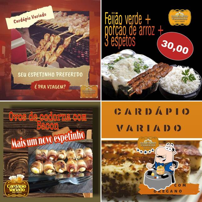 Comida em Bar e Restaurante Cardápio Variado