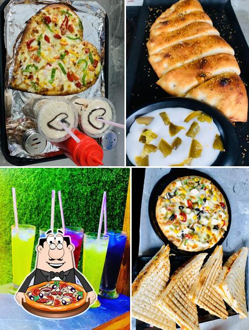 Try out different types of pizza