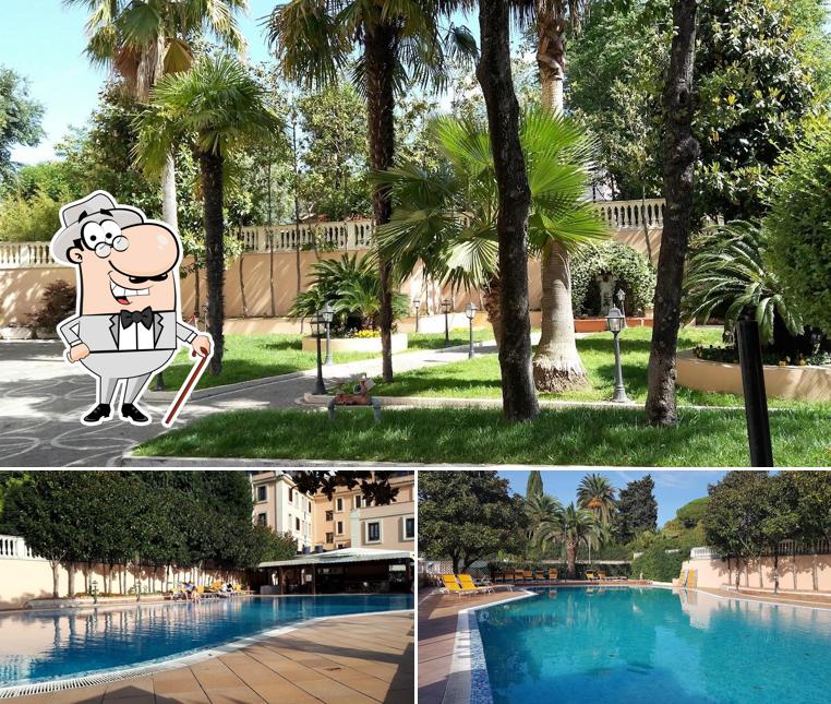Gli esterni di Grand Hotel del Gianicolo
