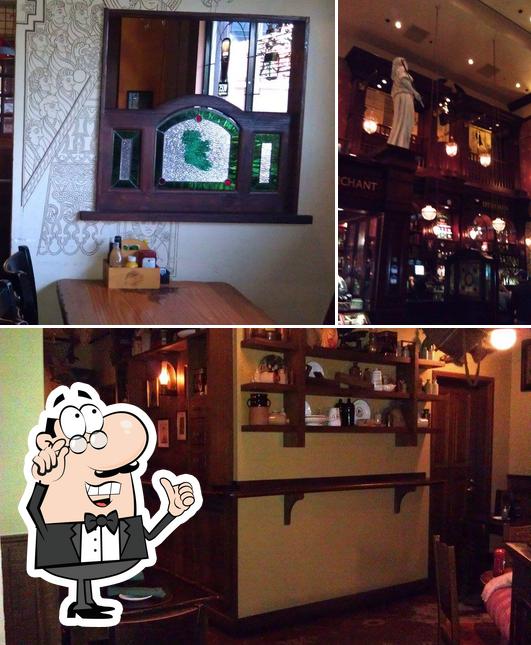 The interior of McCracken's Irish Pub