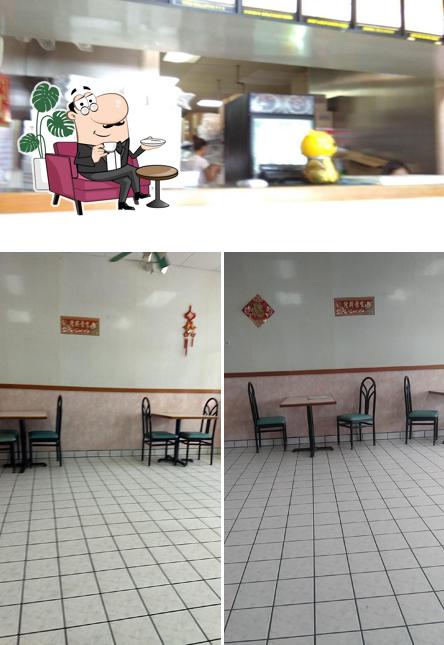 The interior of King's Wok