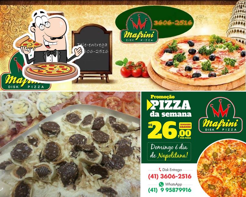 Consiga pizza no Mafrini Rock Pizza