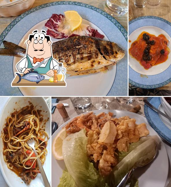 Salmone grigliato al Ristorante Bar “Demos”