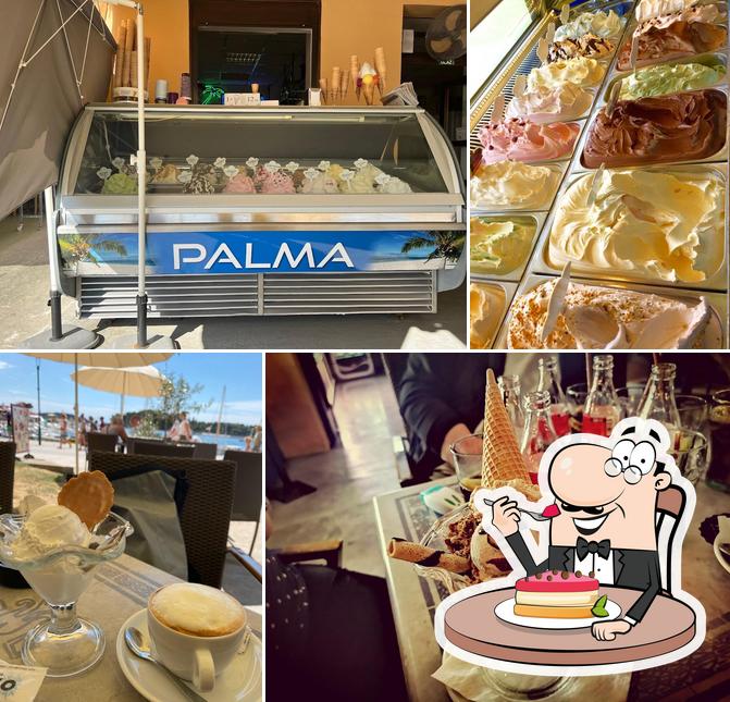 Caffe Bar Palma propone un'ampia gamma di dolci