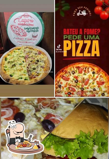 Experimente diferentes variedades de pizza