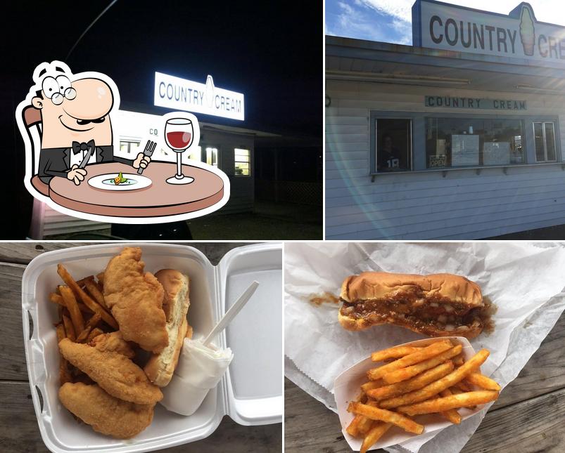 Country Cream Drive In 102 E Davenport Ave In Mer Rouge Restaurant   Cd67 Fast Food Country Cream Food 1 