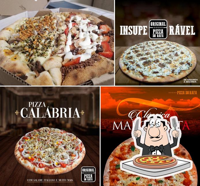 Consiga diversos variedades de pizza