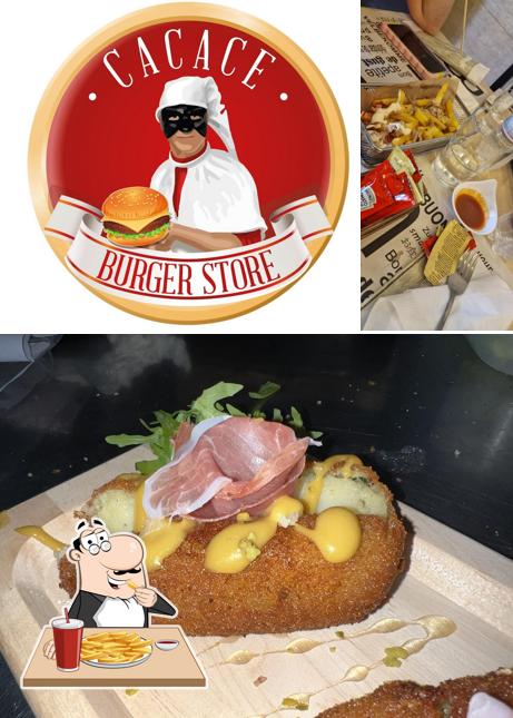 Patatine fritte al Cacace burger store