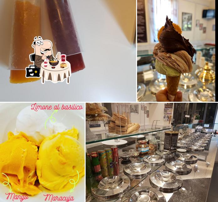 Cibo al Gelateria Alex
