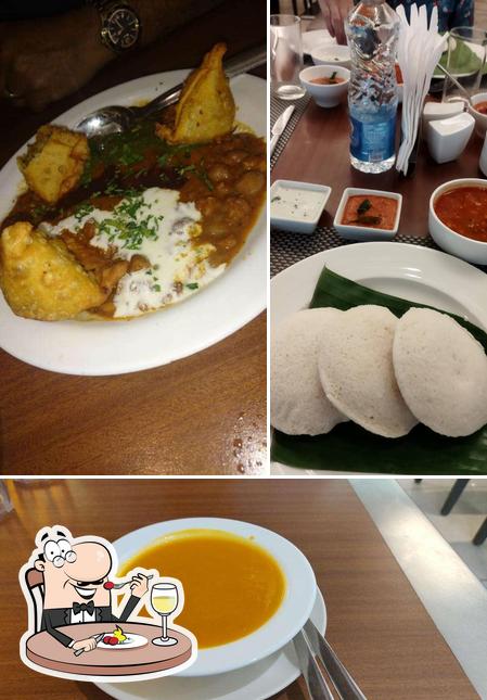 Food at Legacy of Bombay pure veg restaurant