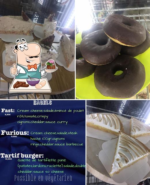 O'bagel propose une éventail de plats sucrés