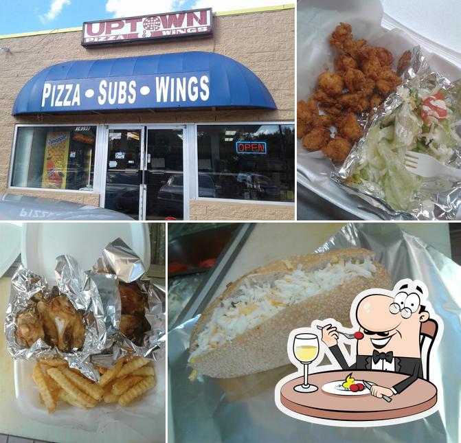 Uptown Wings & Grill in Greensboro Restaurant menu and reviews