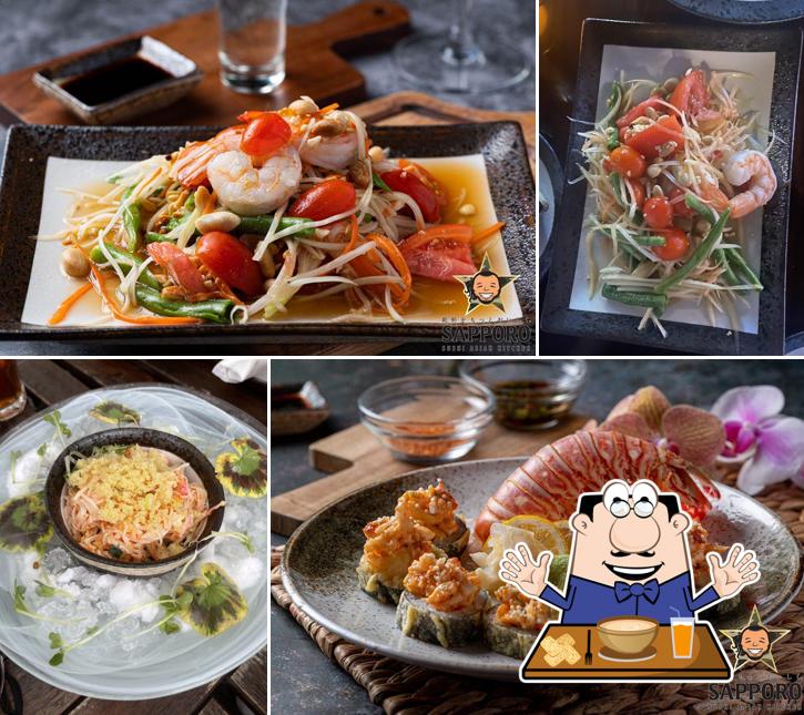 Блюда в "Sapporo SpiceSea Sushi Asian Kitchen"