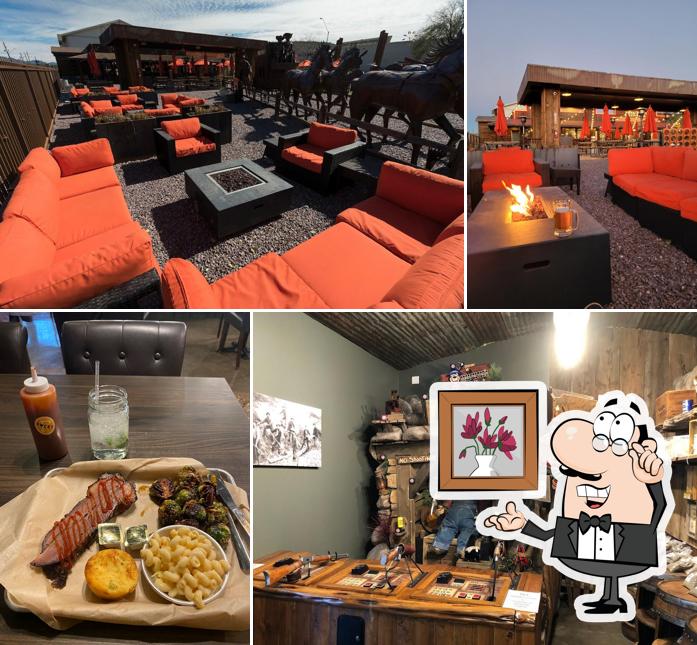 Frontier Barbeque & Beer Garden in Williams Restaurant menu and reviews