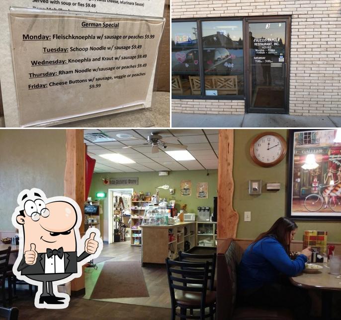 Menu of Frieds Family Restaurant, Mandan american restaurant reviews