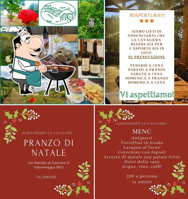 Scegli i piatti di carne a Agriturismo La Cavaliera