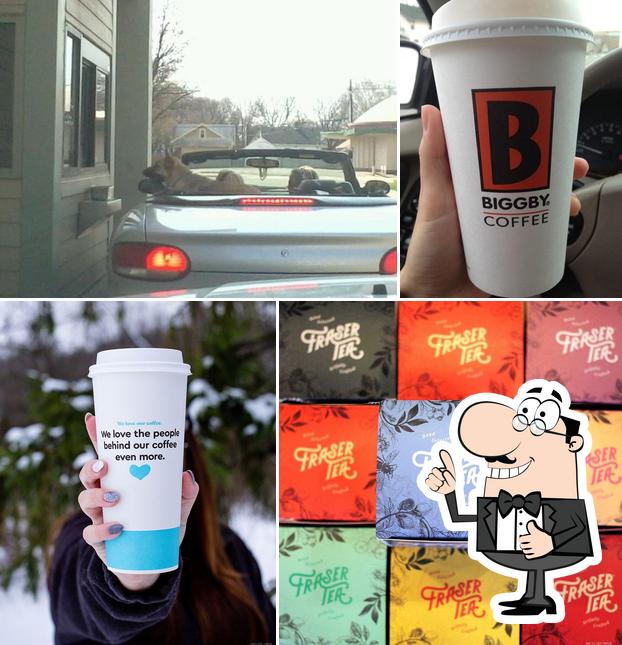 See this pic of Biggby Coffee