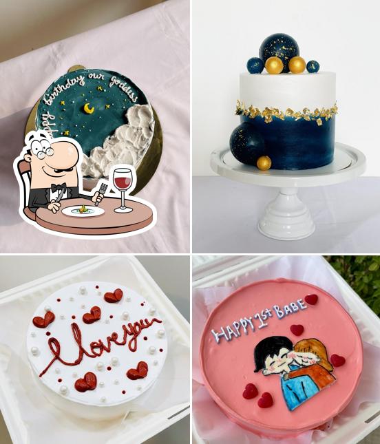 Food at Eggless Cakewalk