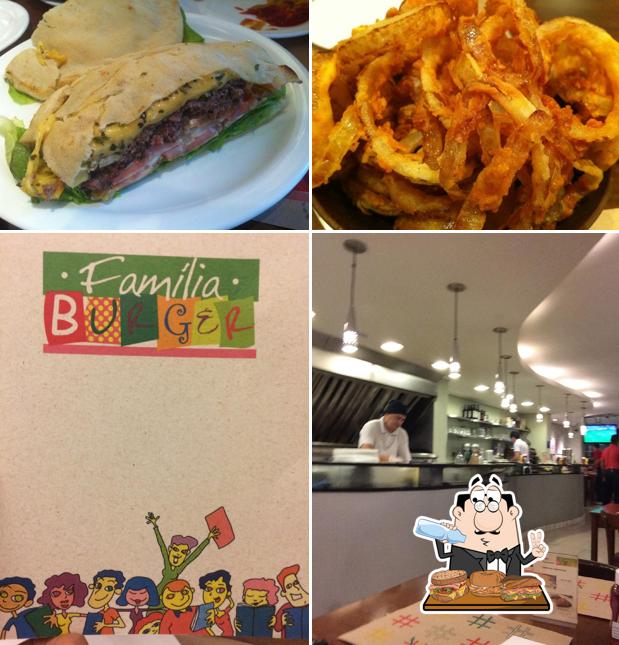 Peça um sanduíche no Família Burger
